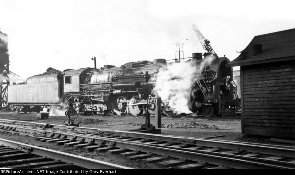 BM 2-8-4 #4010 - Boston & Maine